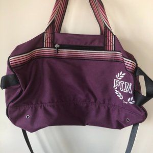 VS Pink duffel bag
